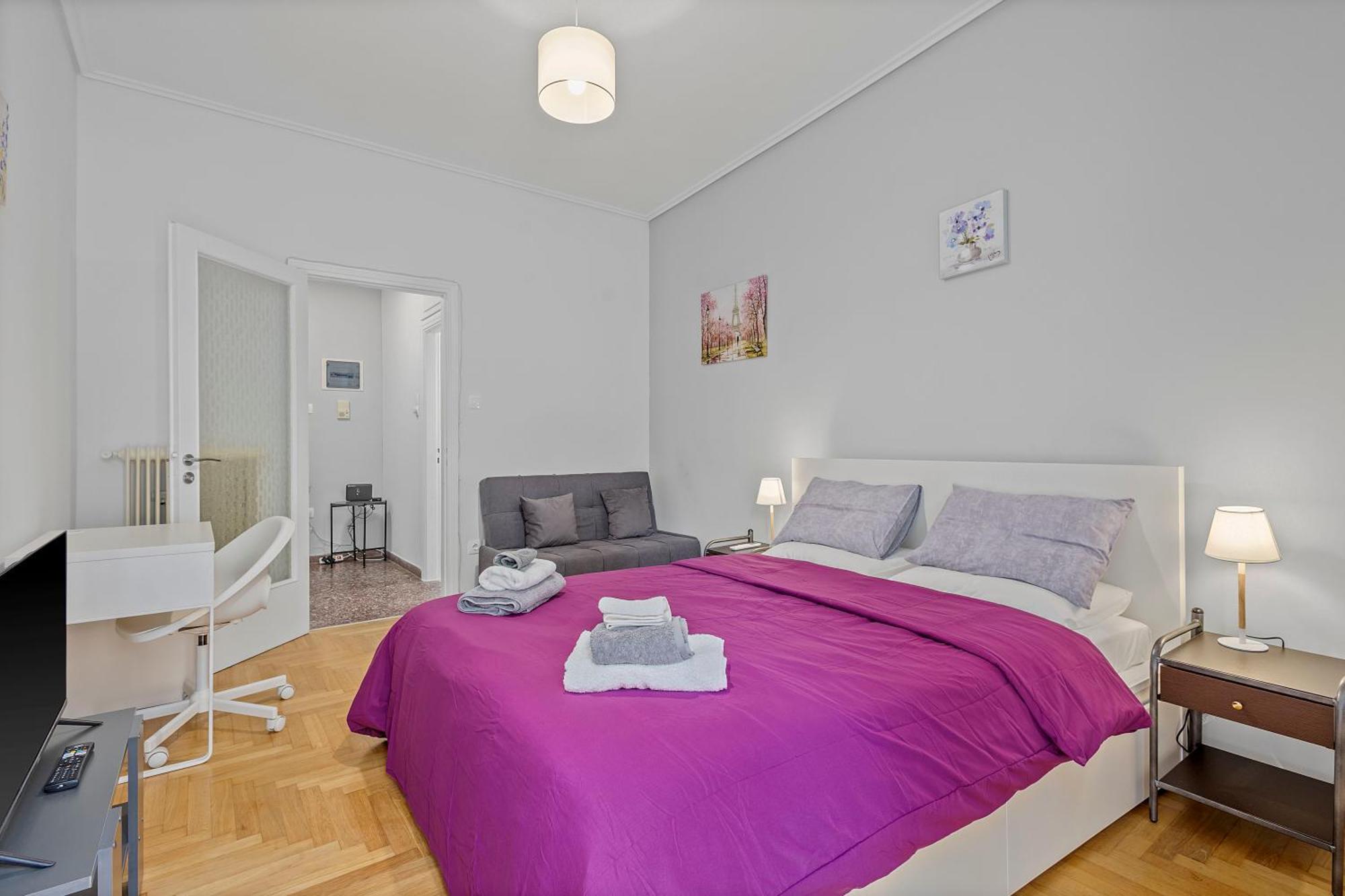 Apartment Cozy Ionias Near Metro Station *