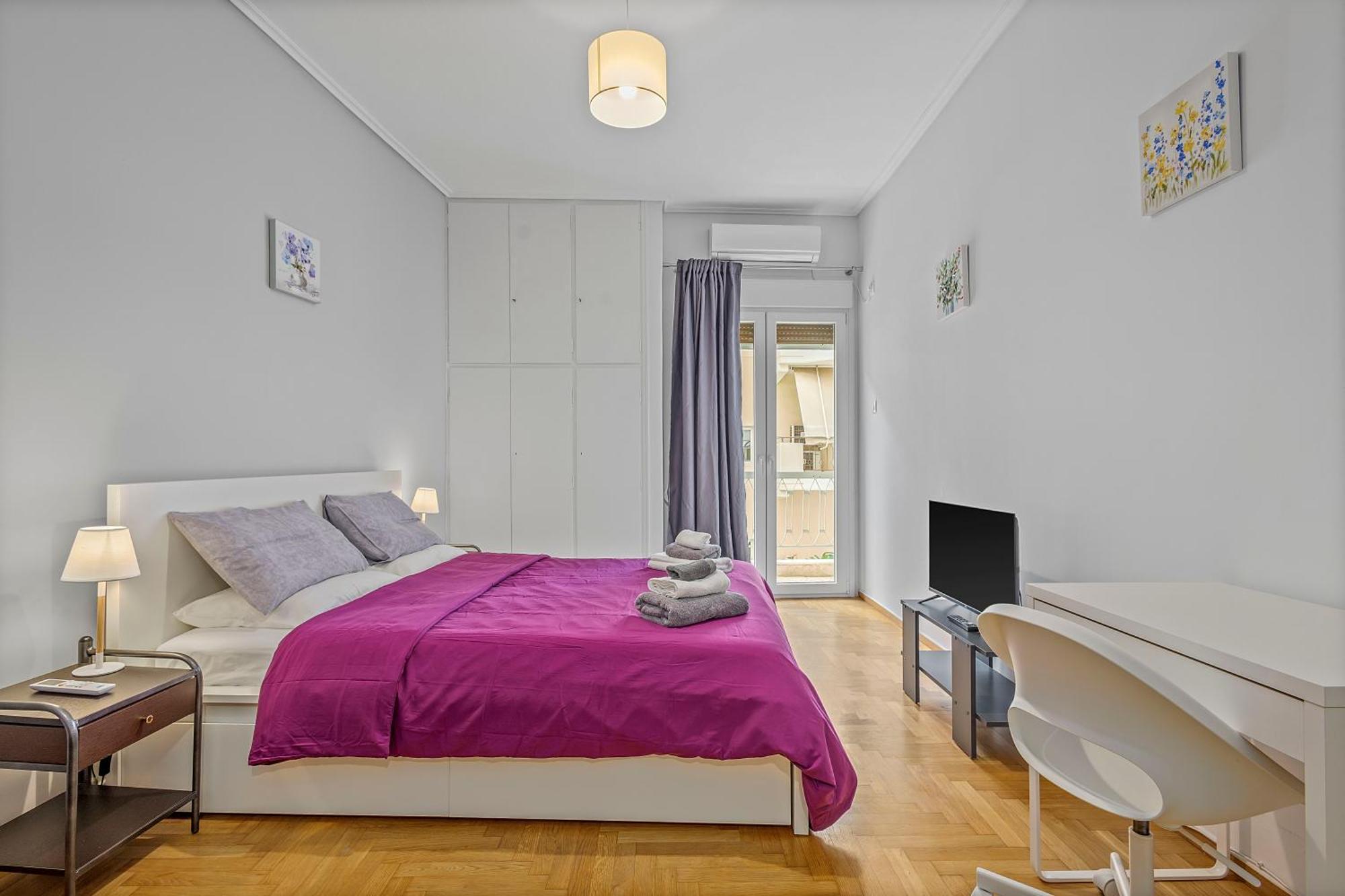 Apartment Cozy Ionias Near Metro Station